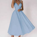 Vestido Midi Married com Decote em V