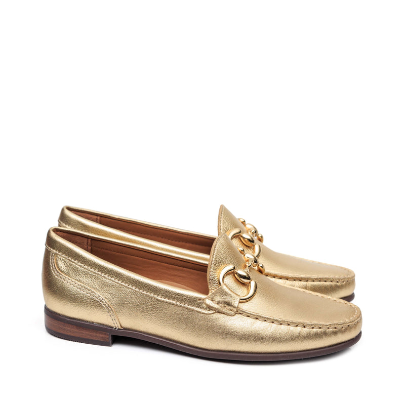 Mocassim Barcelona Dourado