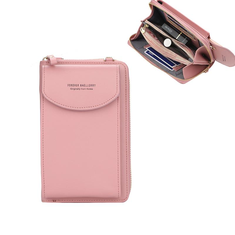 Bolsinha Vertical Luxo Couro