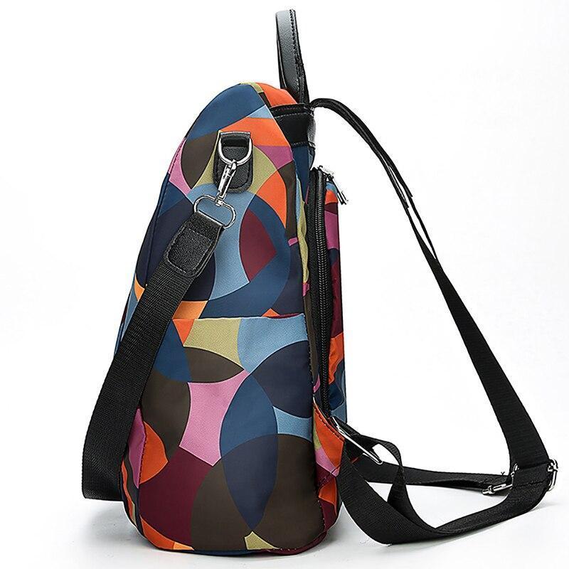 Mochila de Mujer en Cuero Multicor
