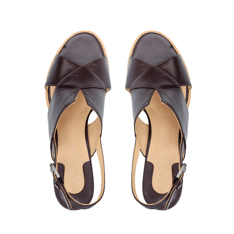 Sandália Amanda Café