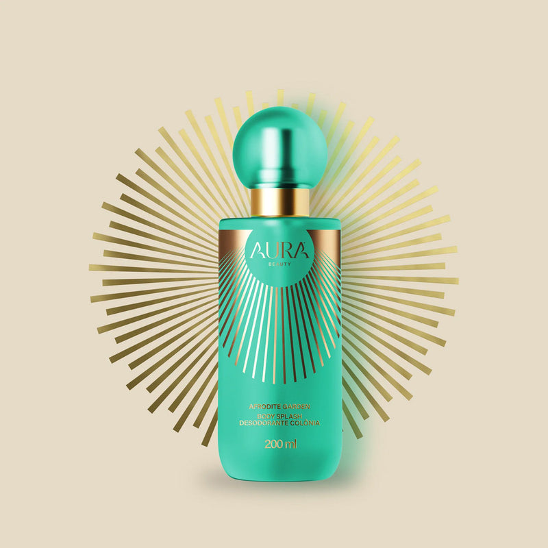 Aura Beauty Afrodite Garden - Body Splash Desodorante Colônia 200ml