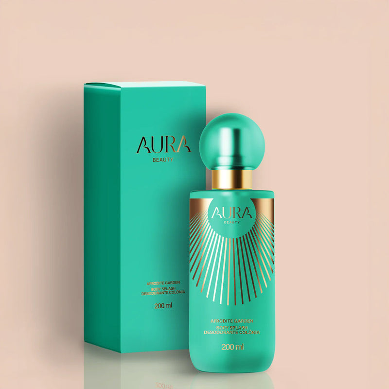 Aura Beauty Afrodite Garden - Body Splash Desodorante Colônia 200ml
