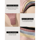 Kit 10 Calcinhas Fio Dental Feminina Algodão Canelado