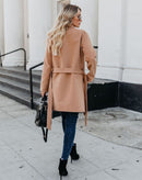 Casaco Trench Coat com Amarração
