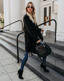 Casaco Trench Coat com Amarração