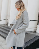 Casaco Trench Coat com Amarração