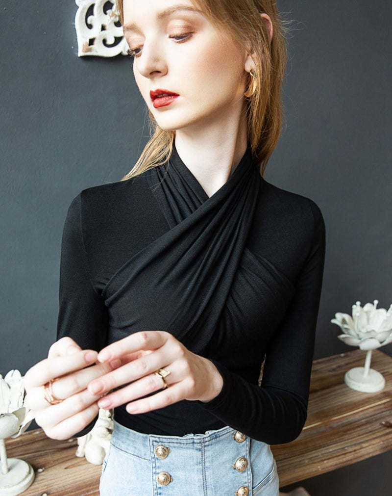 Blusa Yang Gola Transpassada